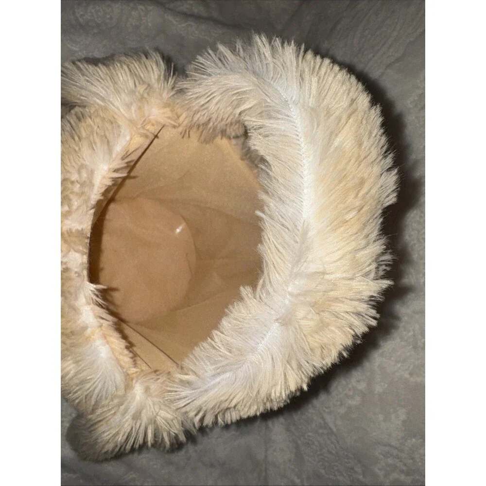 Easter Basket Plush Soft Bunny Rabbit MTY International Co  8” Diameter Tan